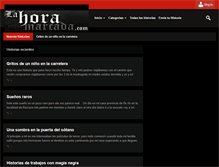 Tablet Screenshot of lahoramarcada.com